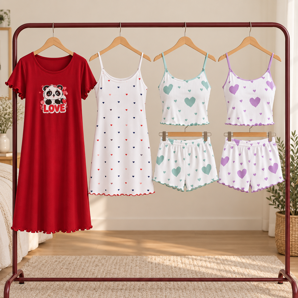 Pack Promo 4 Pyjamas