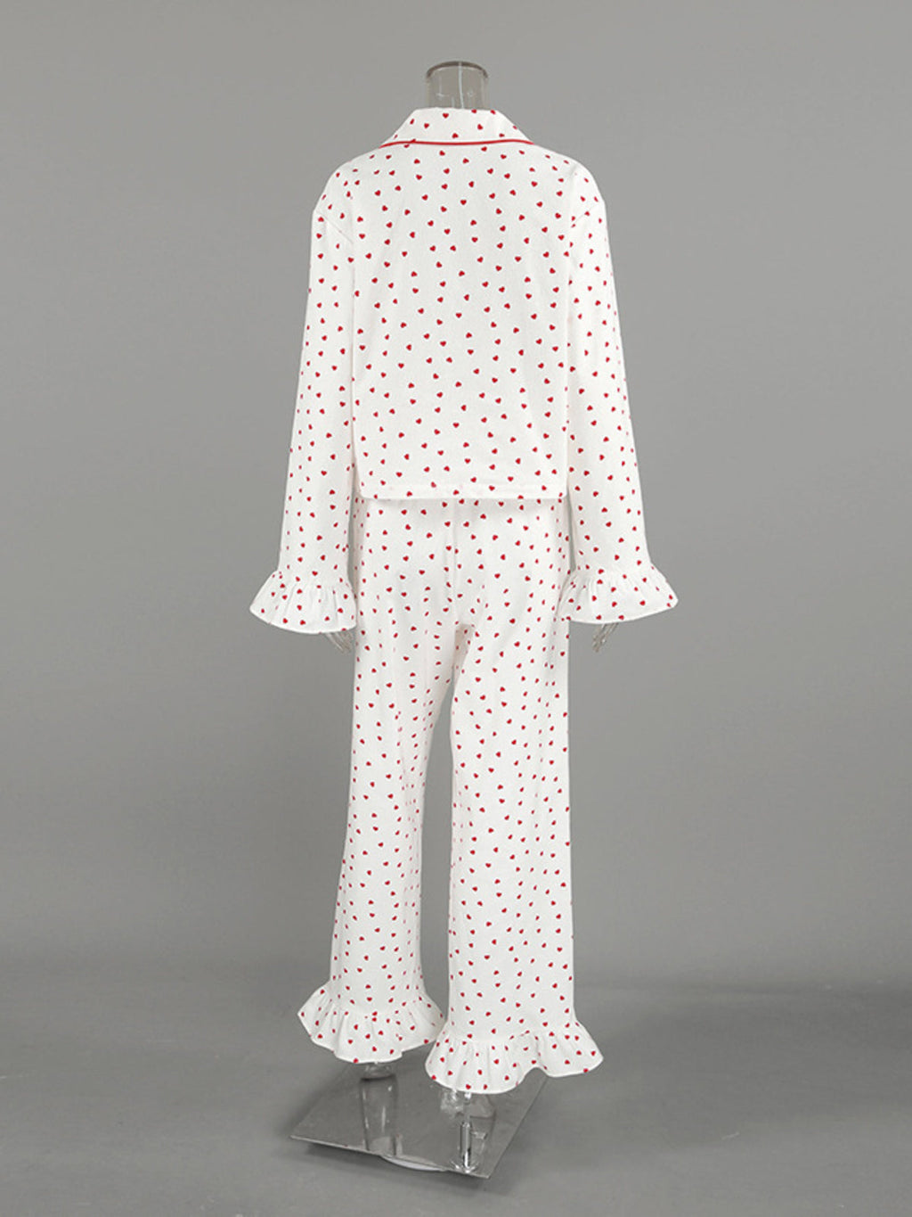 Ensemble Chemise Cœurs