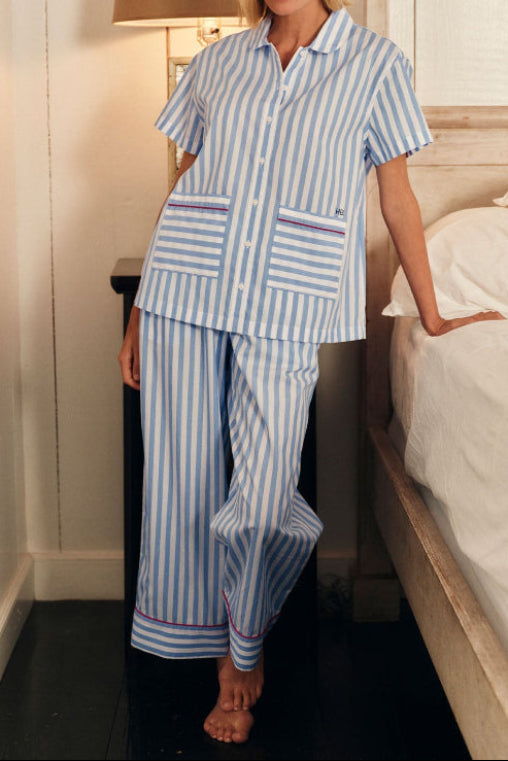Ensemble Chemise Azur