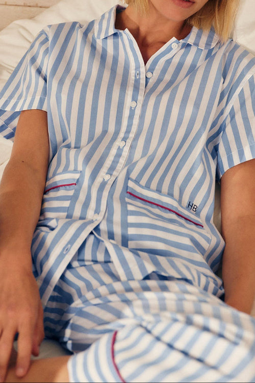 Ensemble Chemise Azur